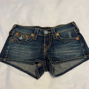 True Religion Jean Shorts
